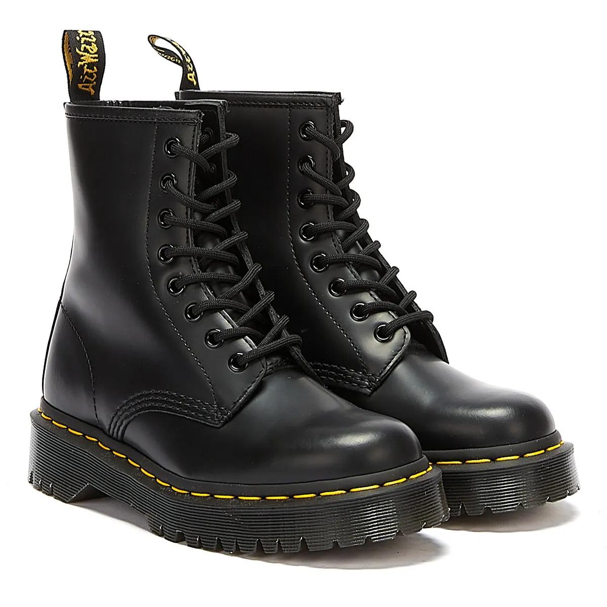 anfibio 8 fori suola bex smooth 1460BEX23345001 BLACK Dr Martens