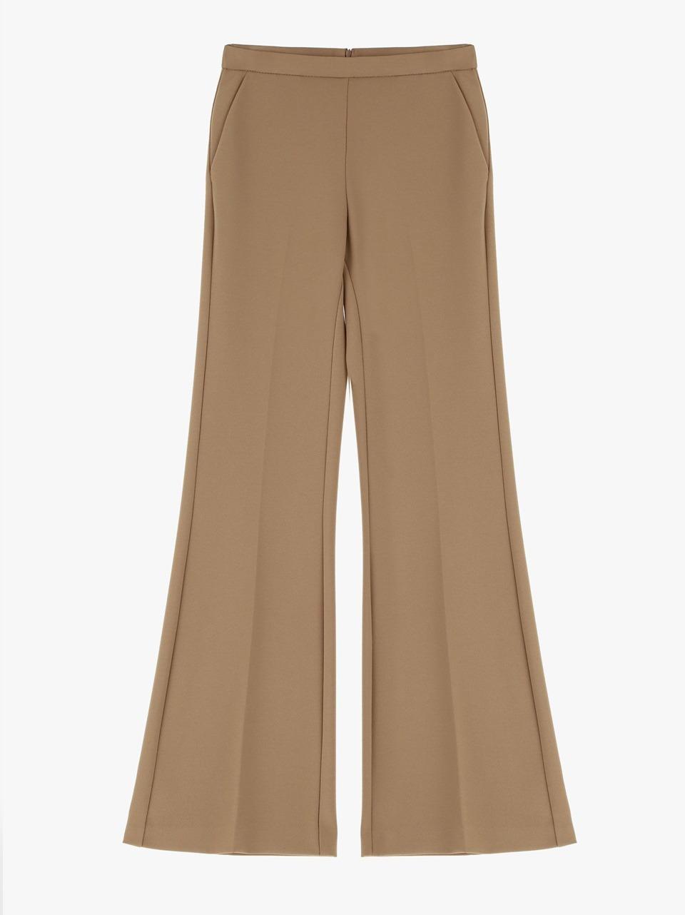 pantalone crepe P3E9JAW MOUSSE SELECTED