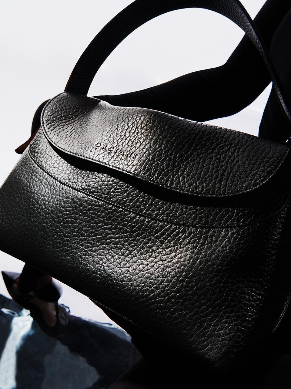 borsa nana BO2176SOFT NERO ORCIANI