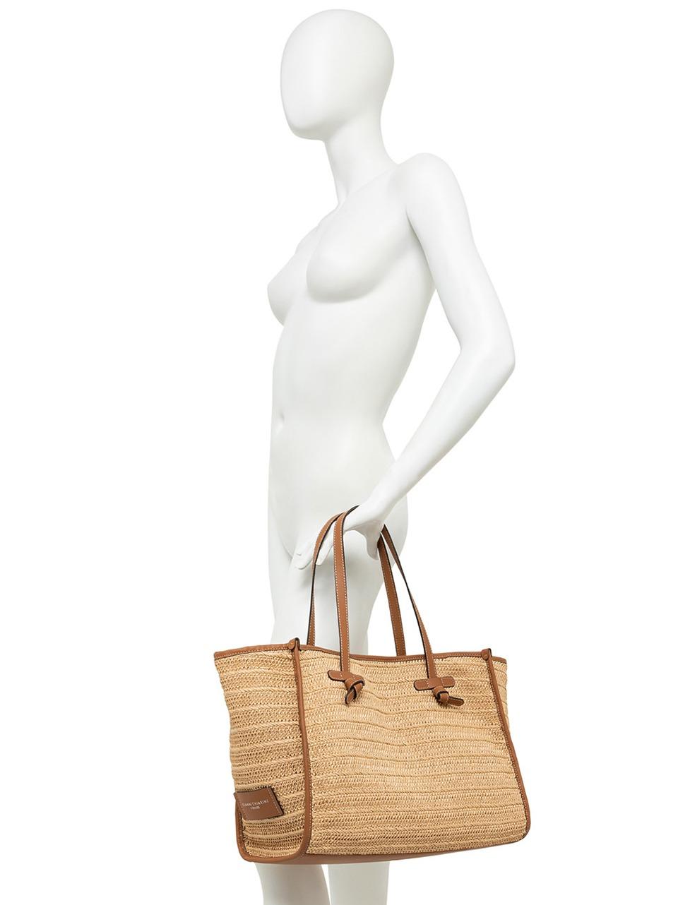 borsa matcella in paglia BS6850RVMRK NATURALE MARCELLA CLUB by gianni chiarini