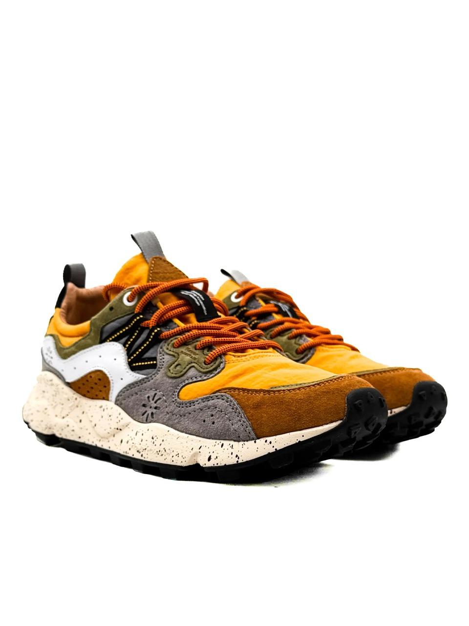 sneakers yamano 3 YAMANO33D84 ARANCIO FLOWER MOUNTAIN
