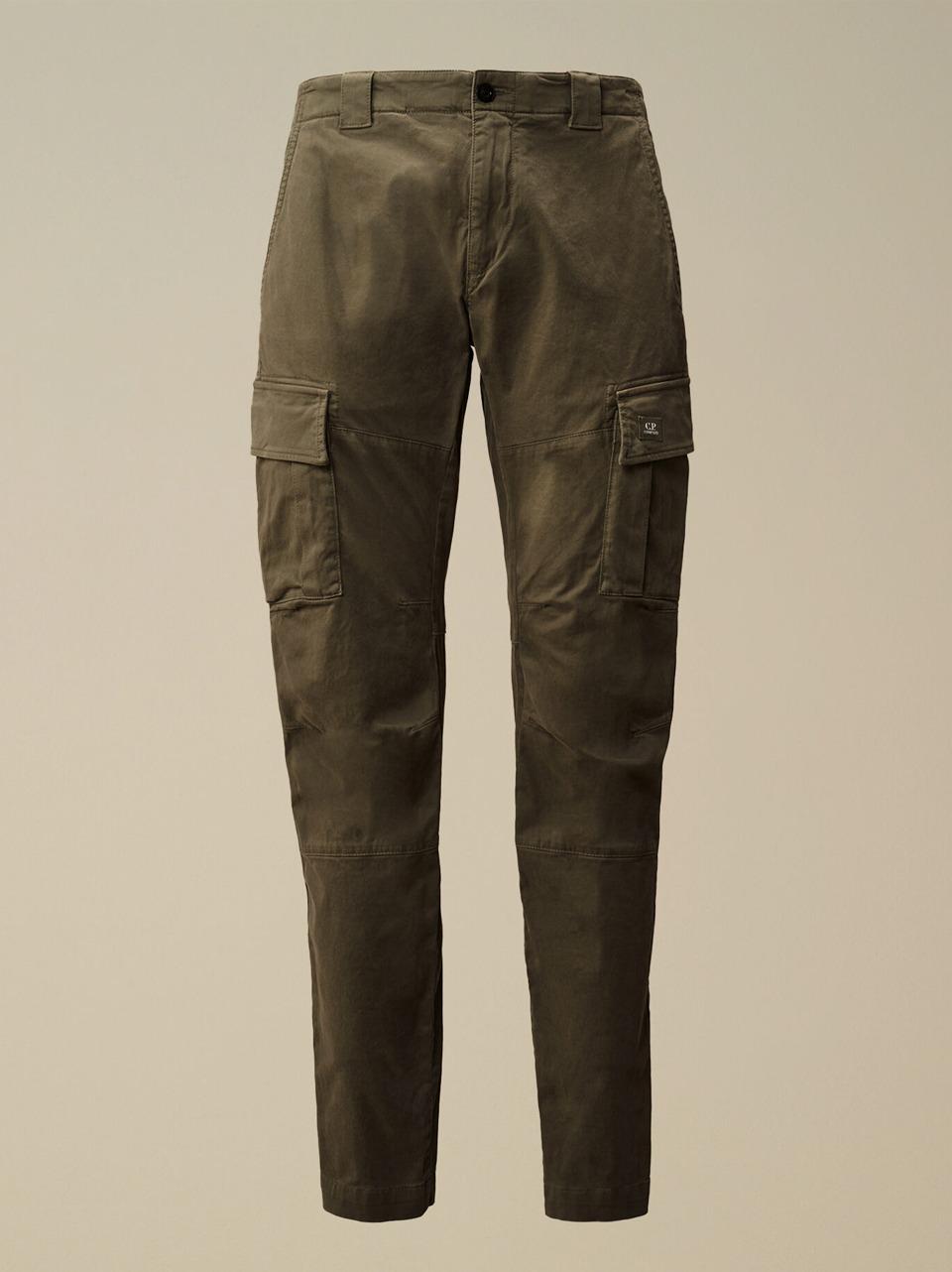 pantalone satin slim cargo PA732A005529G 921 C.P COMPANY
