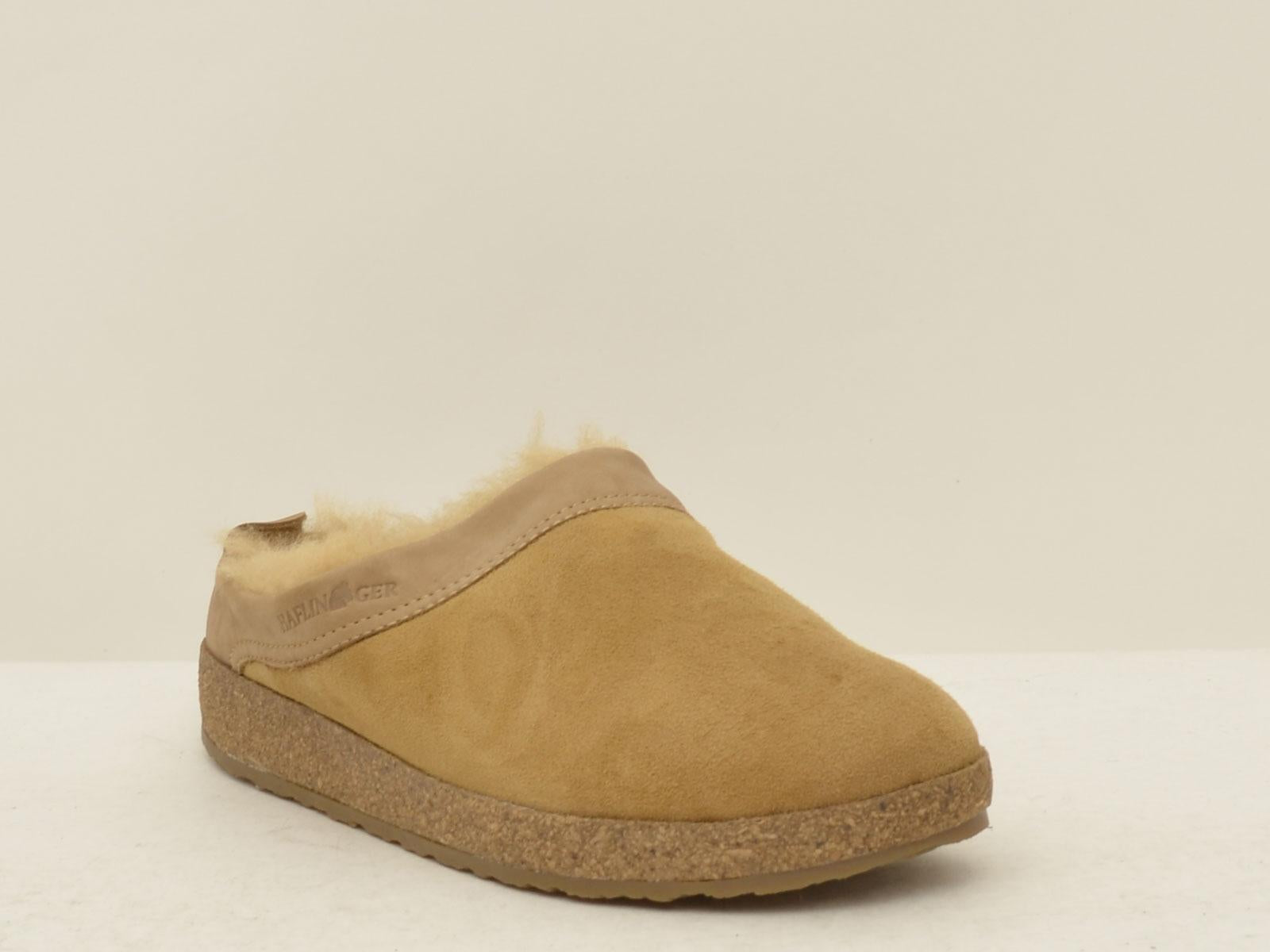 sabot snowbird in shearling 713015 46BEIGEMELIEBERT HAFLINGER