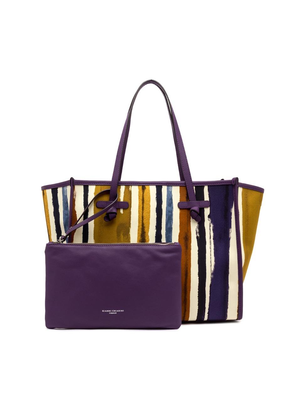borsa marcella grande canvas colorato BS6850BLR OPULENS MARCELLA CLUB by gianni chiarini