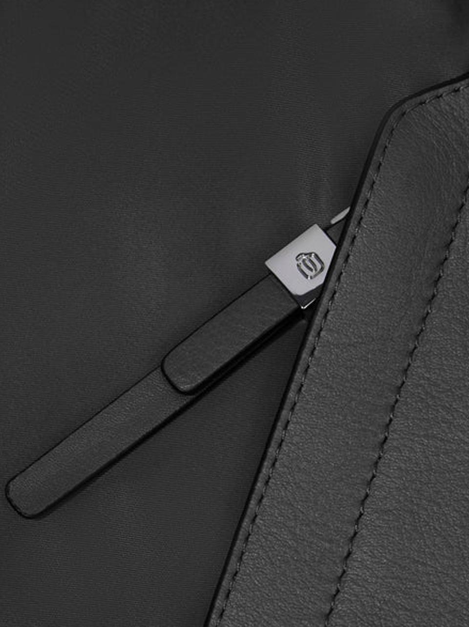 shopping tessuto e pelle CA6336W92 NERO PIQUADRO