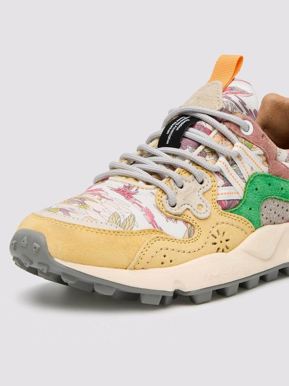 sneakers yamano3 floreale YAMANO31M45 SALMONE FLOWER MOUNTAIN
