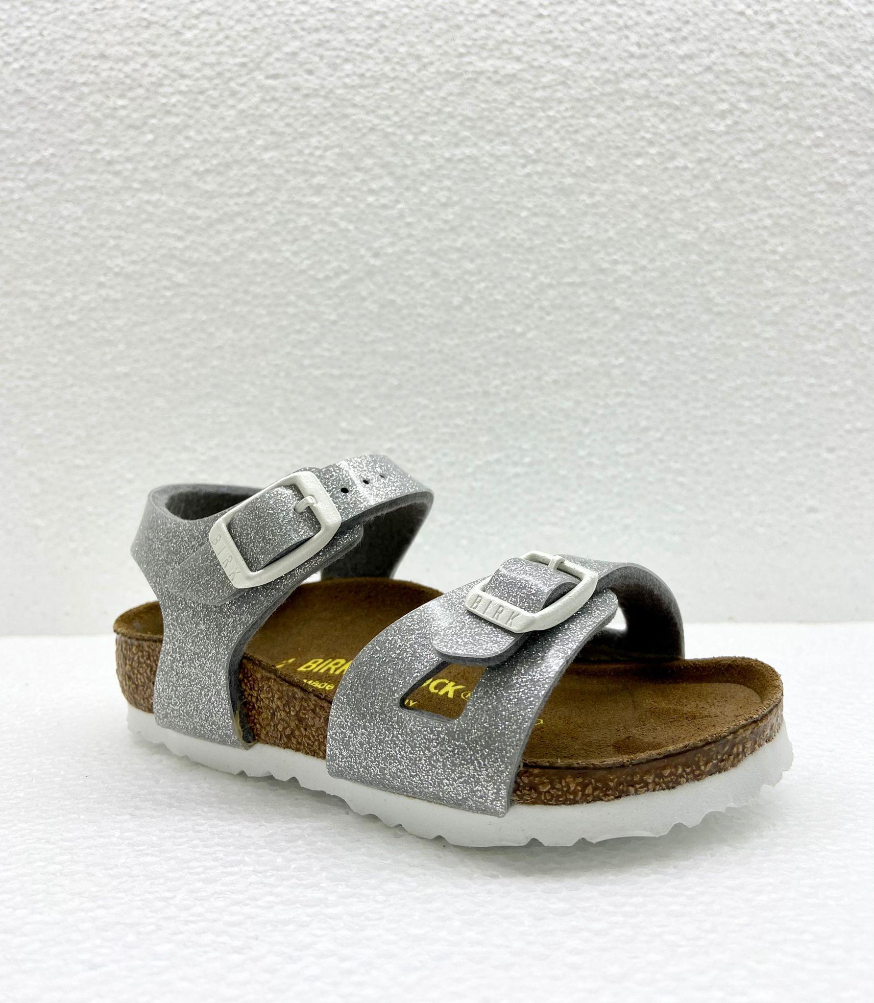 RIO SILVER BIRKENSTOK kids