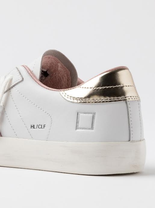 sneakers hill low W441-HL-CA-WM WHITE PLATINUM D.A.T.E