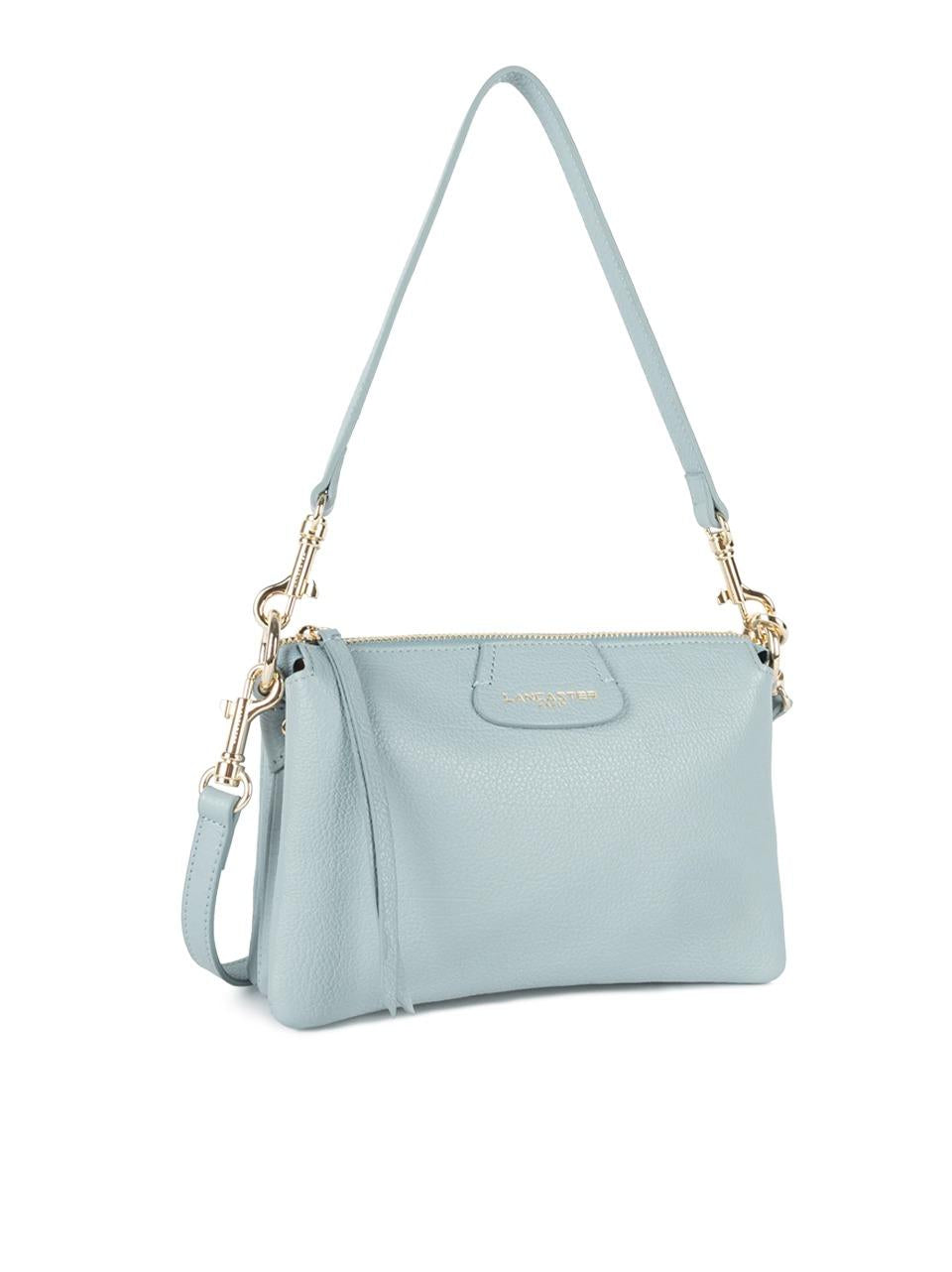 borsa 3 soffietti piccola 529-73 CIELO LANCASTER