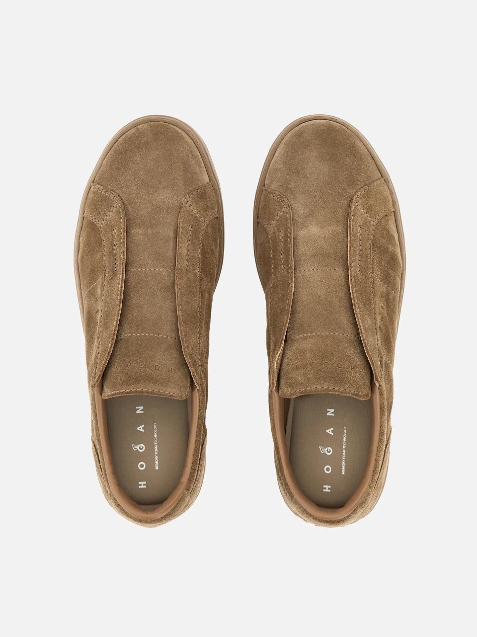 sneakers h-tb slip on HXM6680FW60BTMC414 TABACCO HOGAN