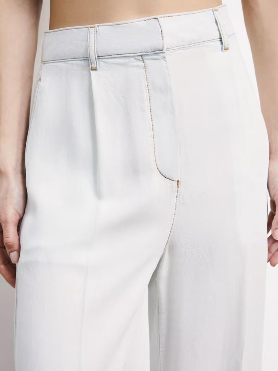 pantalone in viscosa denim 2P1743 CB20 Patrizia pepe