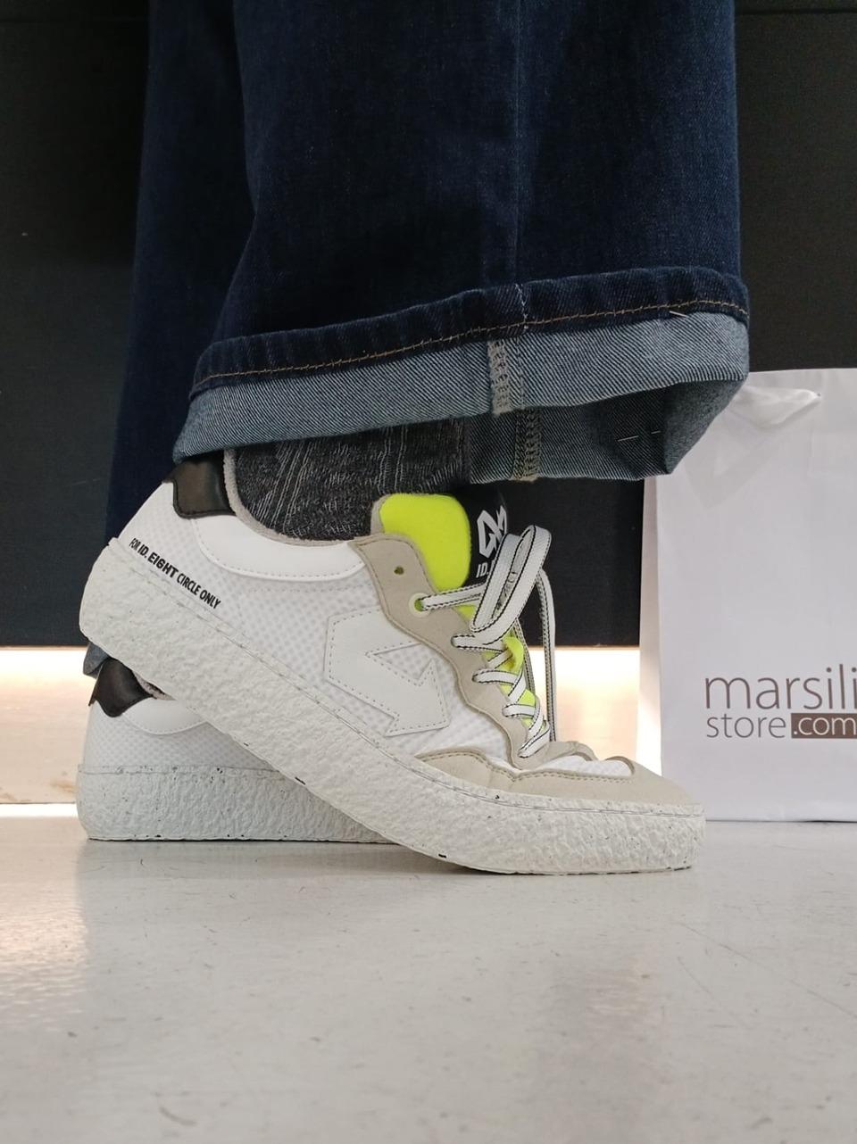 sneakers uriduri URIDURI WHITE CRINCLE ID.EIGHT