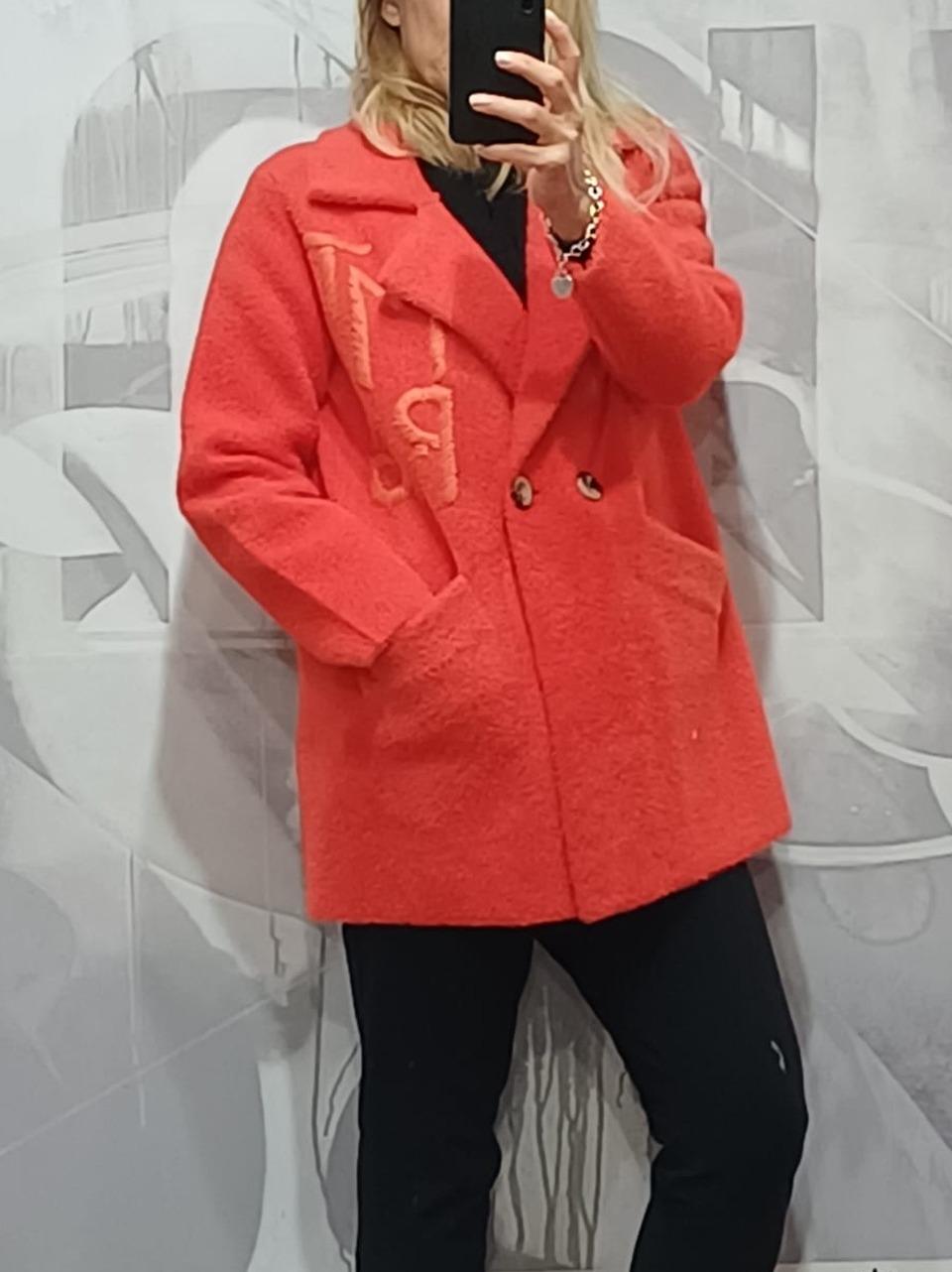 tina giaccone in maglia 4742 57 MONTEREGGI