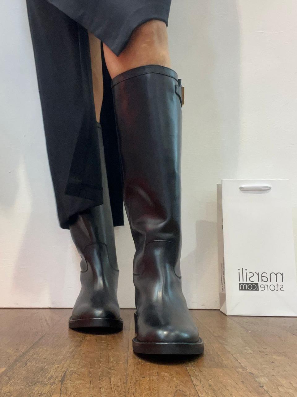 stivale a tubo cavallerizzo non accessorio 4440 NERO VIA ROMA 15