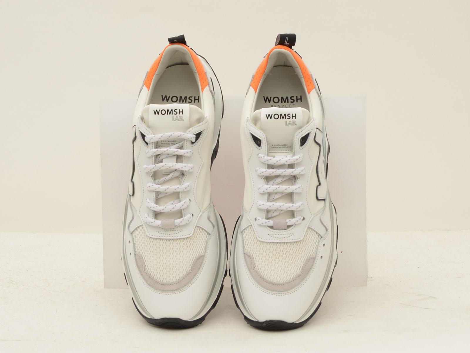 FU016-0001130 WHITE ORANGE WOMSH