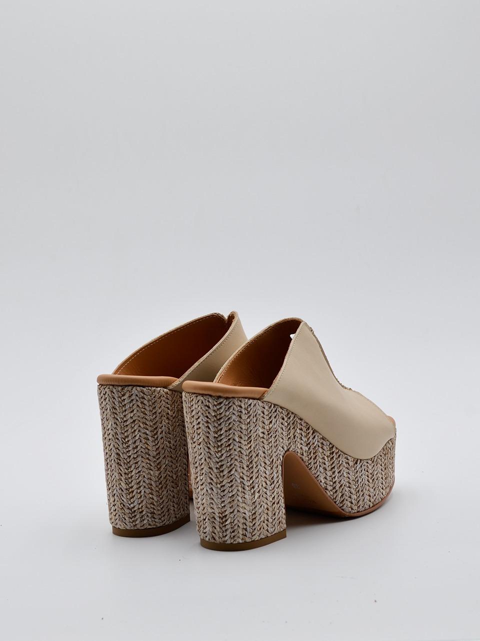 sabot con plato' DE25-149 LATTE MICHAEL DASS