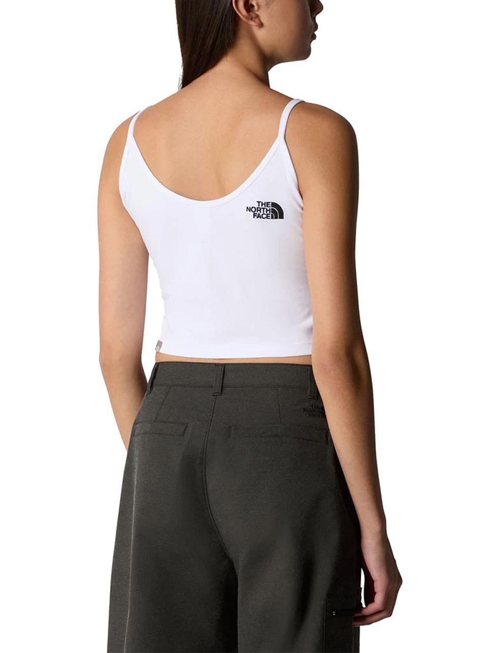 w crop tank NF0A55AQ WHT THE NORTH FACE