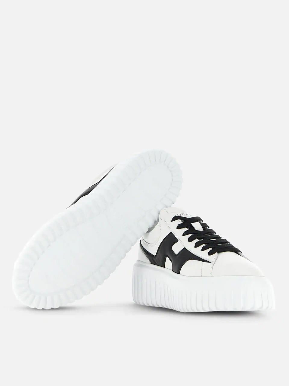 sneakers H-Stripes HXM6450FE91LE90001 BIANCO NERO HOGAN