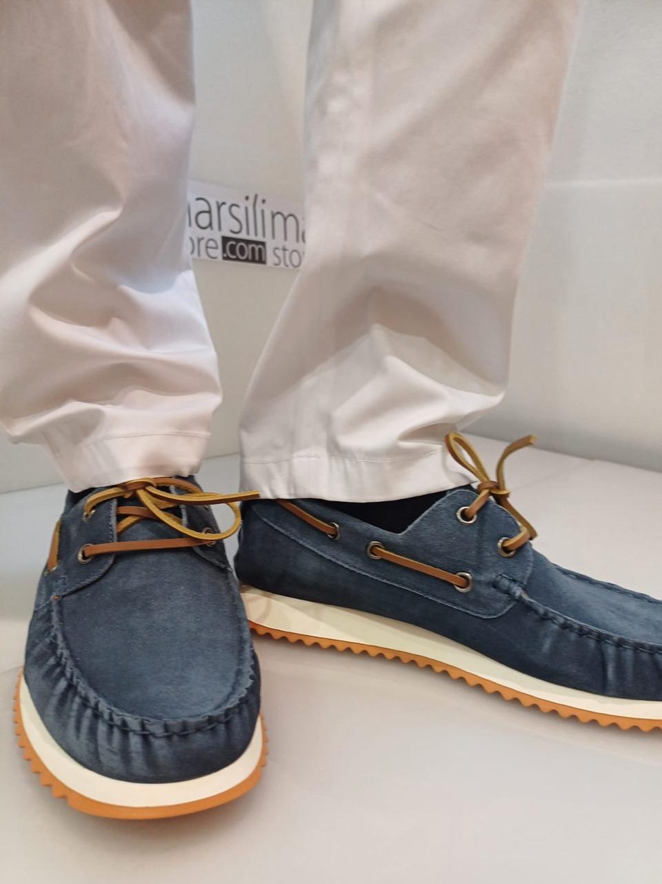 scarpa da barca HULL-0C01 0C01 VOILE BLANCHE