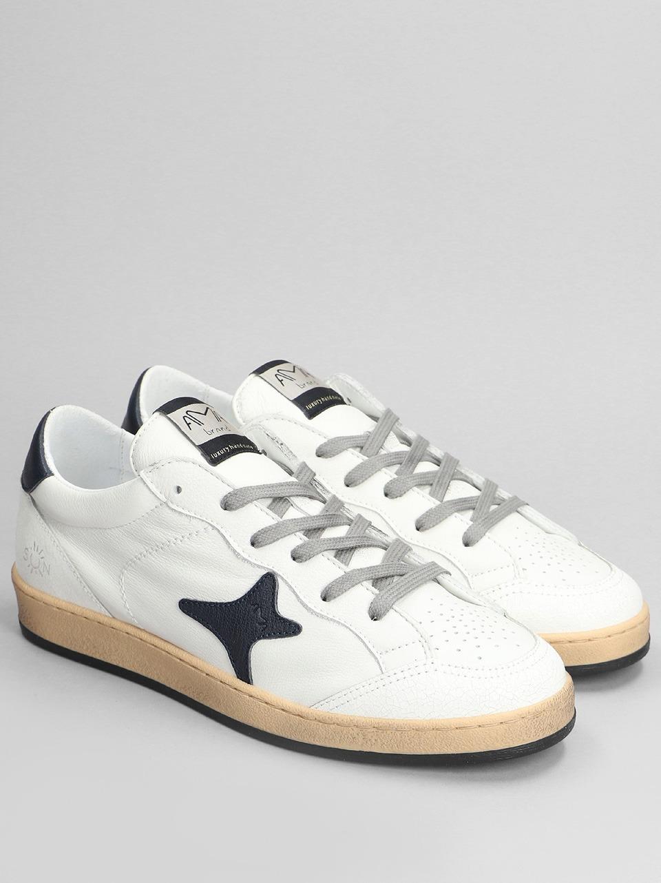 sneakers sun 3012 BIANCO\BLU AMA brand