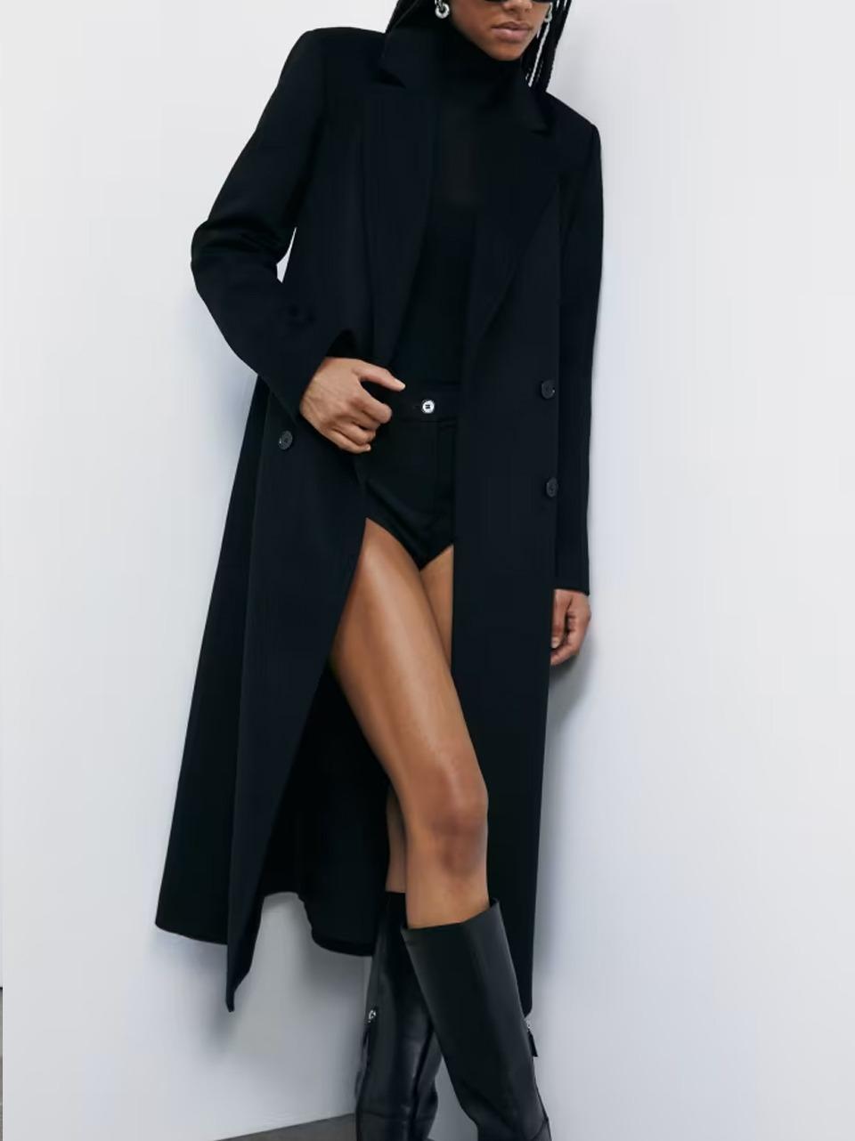 cappotto con fusciacca 2O0195 N Patrizia pepe