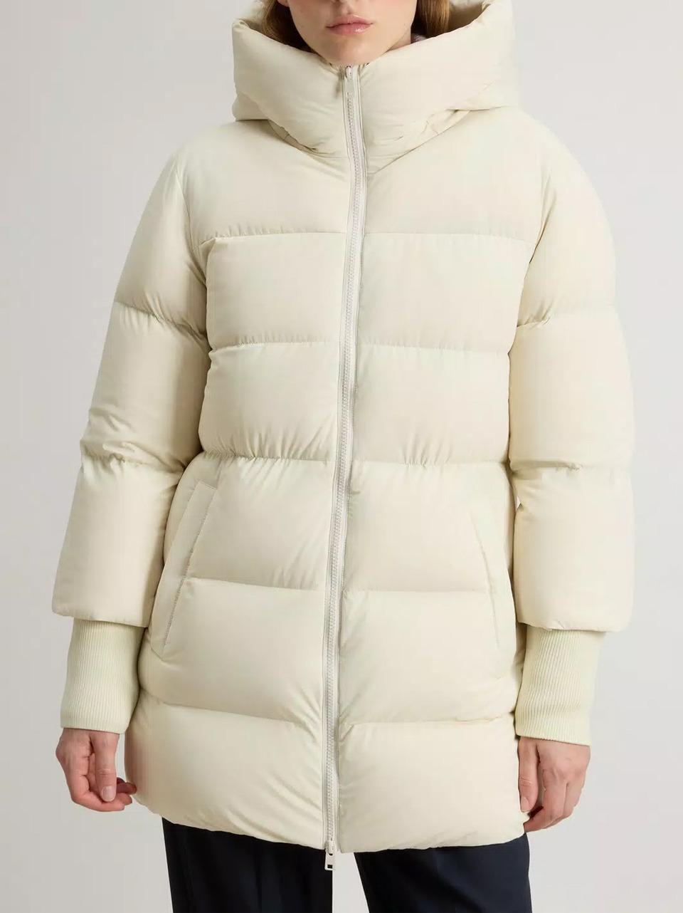 cloud madison coat CFWWOU2090 FRUT 3107 MILKY WOOLRICH