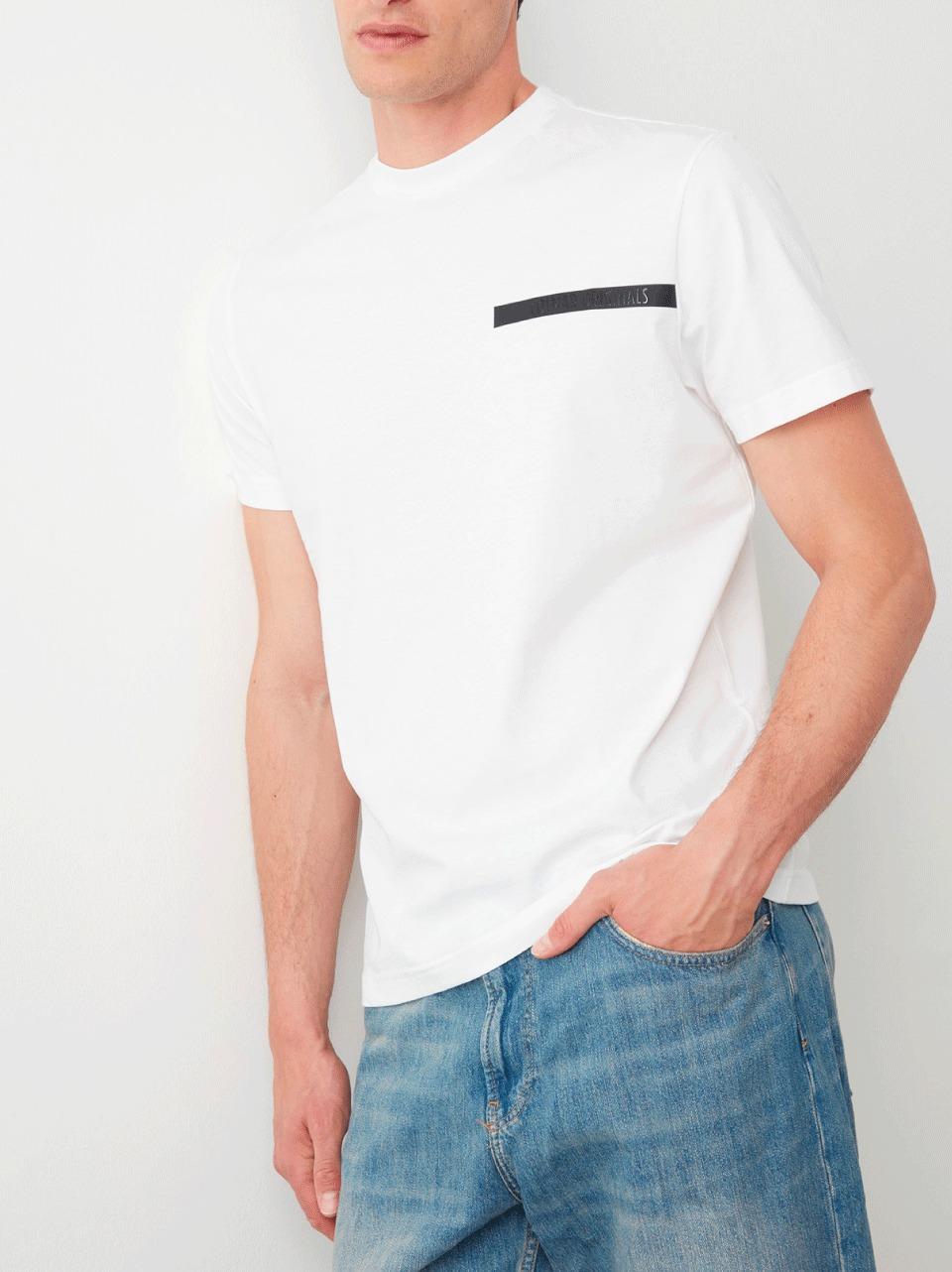 t shirt stripes nero 7523 B COLMAR