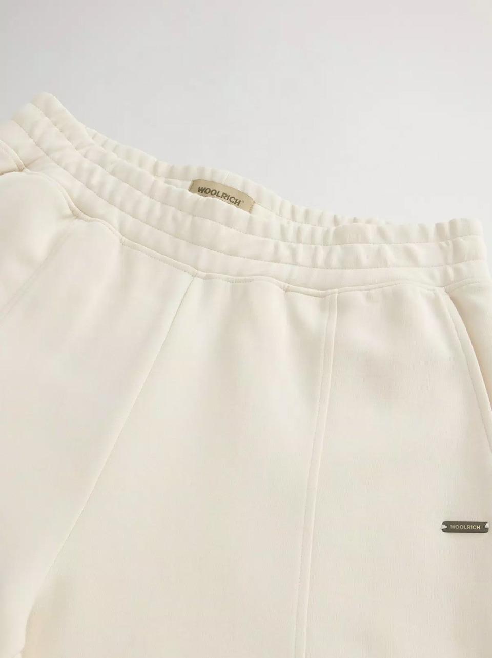 pant felpa super soft interloc zippata CFWWTR2004 FRUT 5051 MILKY WOOLRICH