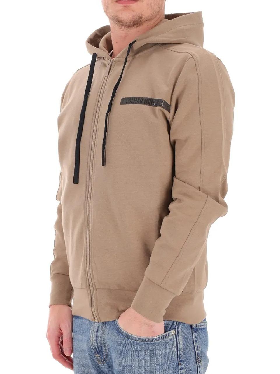 cappuccio full zip interloc 6128 751 COLMAR