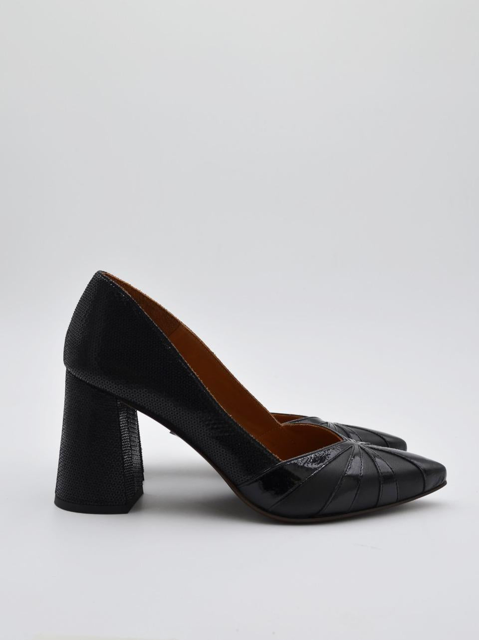 decollette tacco h 90mm LOZDOS NERO CHIE MIHARA
