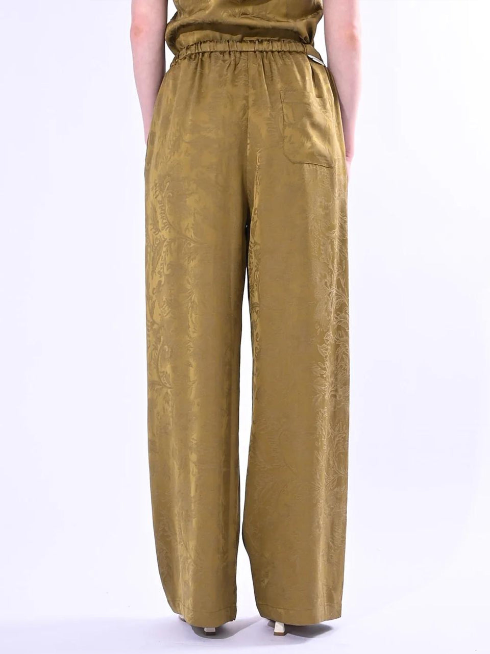 pantalone  fantasia floreale