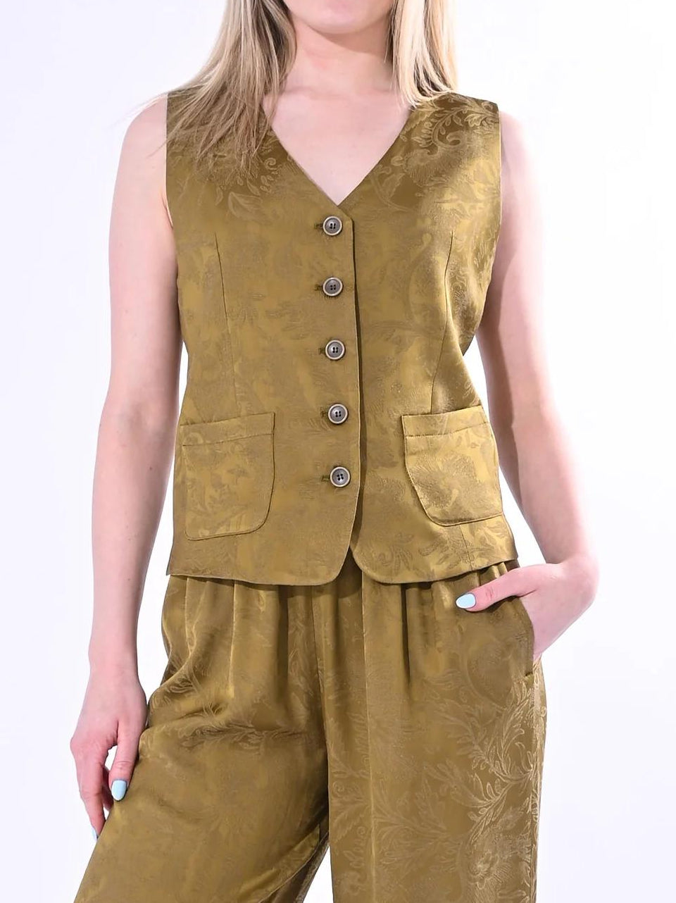 gilet  fantasia floreale