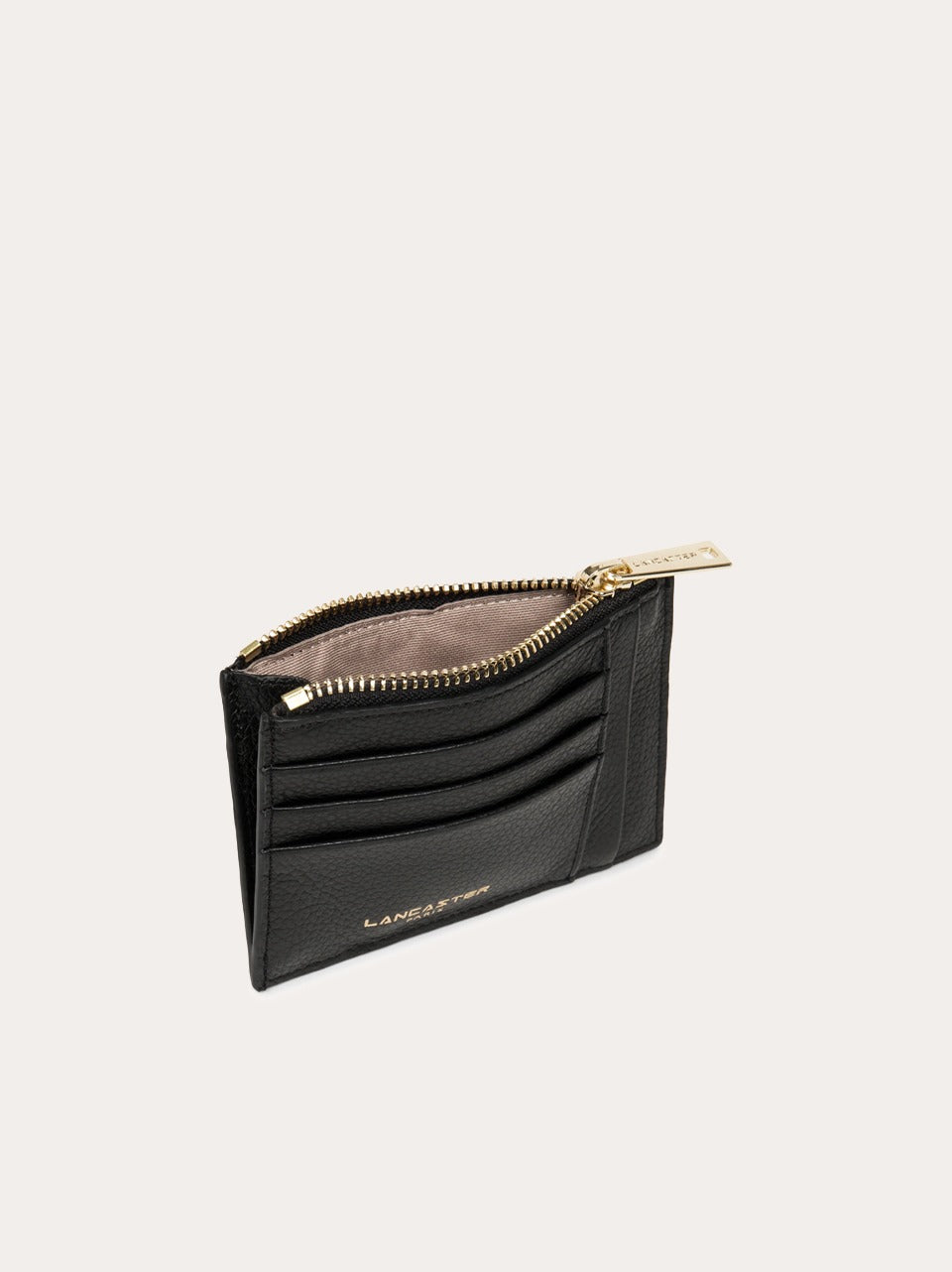 portafogli\ portacarte con zip 12922 NERO LANCASTER 