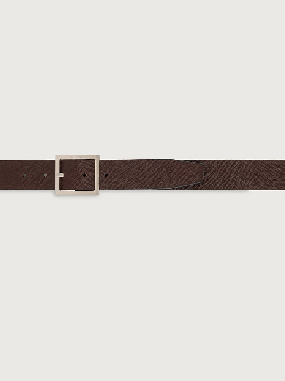 cintura reversibile h 35  mm U08311 SAFFIANO DOUBLENERO\TDM ORCIANI 