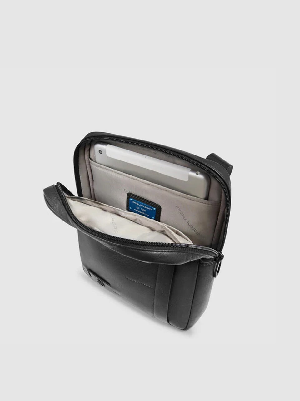 tracolla zip verticale grande CA1816W137 NERO PIQUADRO 