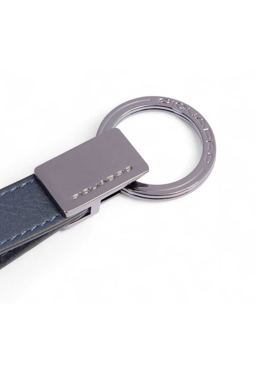 portachiavi con anello PC4855MOS BLU PIQUADRO 