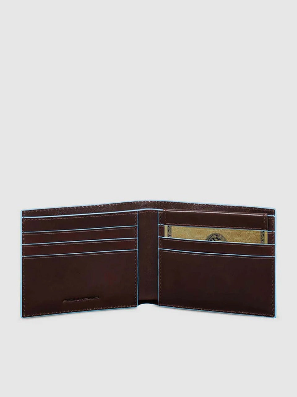 portafogli con portacarte PU3891B2 MARRONE PIQUADRO 