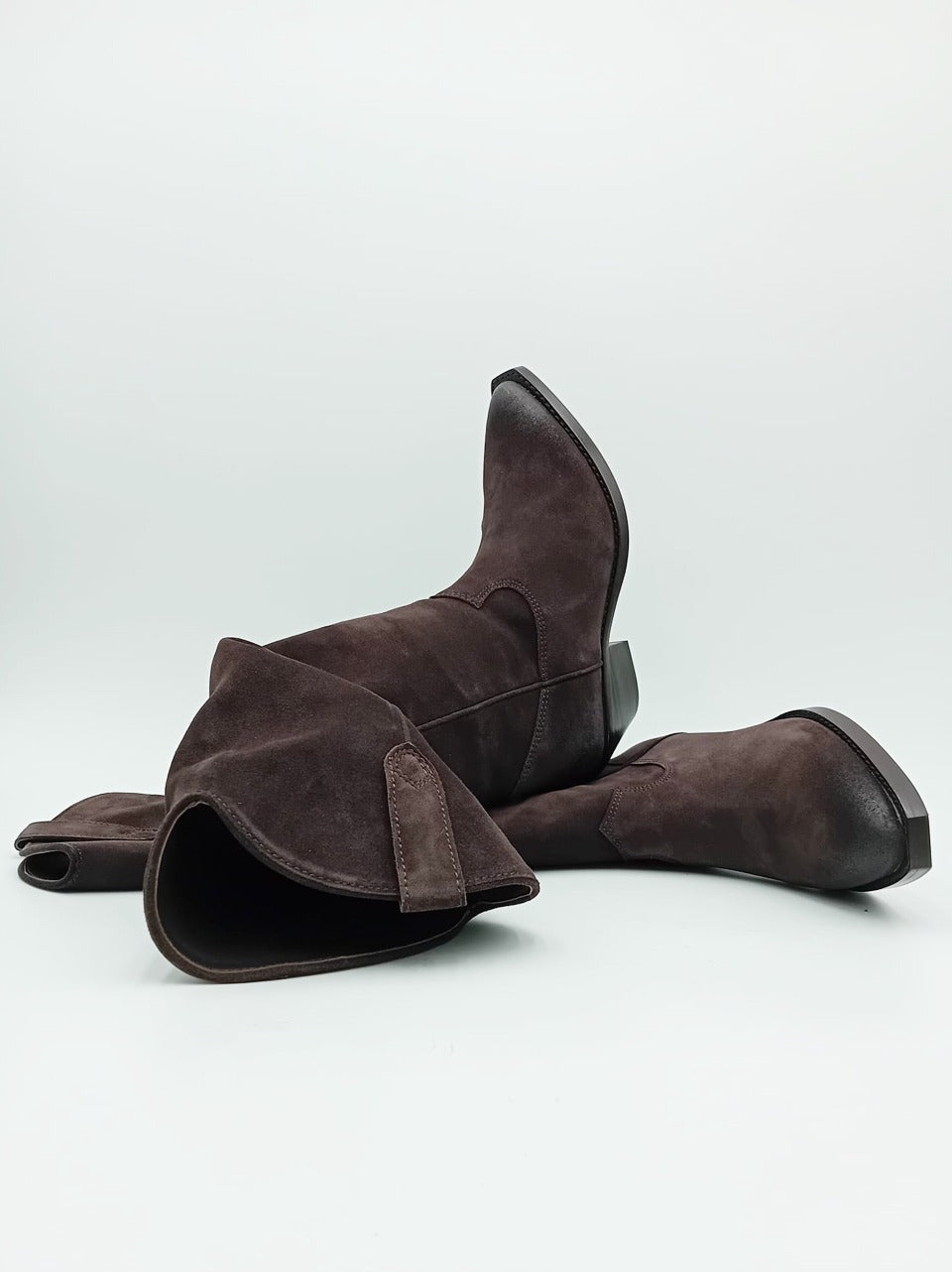 stivale texano alto DOLLY T.MORO ASH 