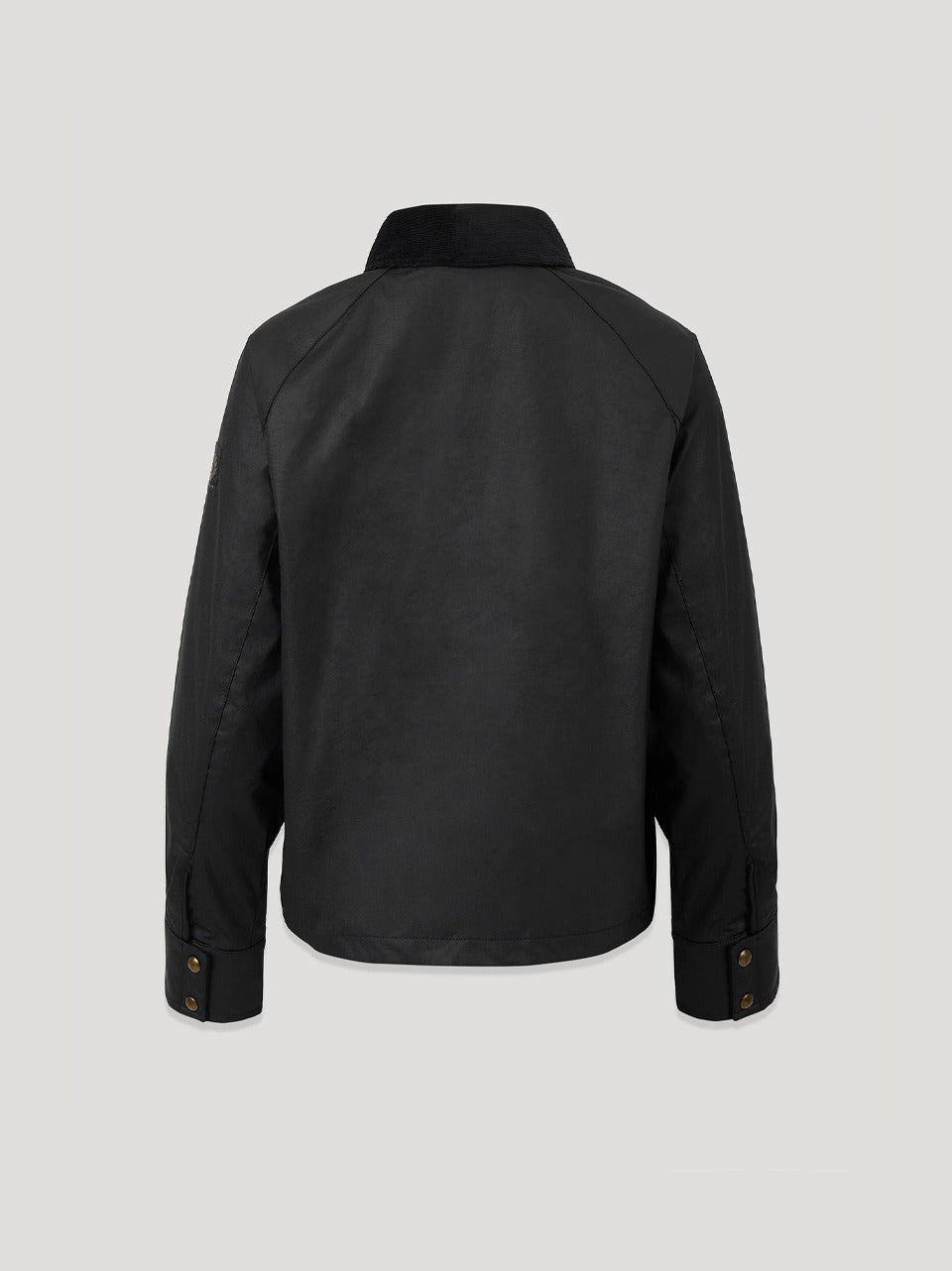 giubbino a trapezio cerato CYAN BLACK BELSTAFF 