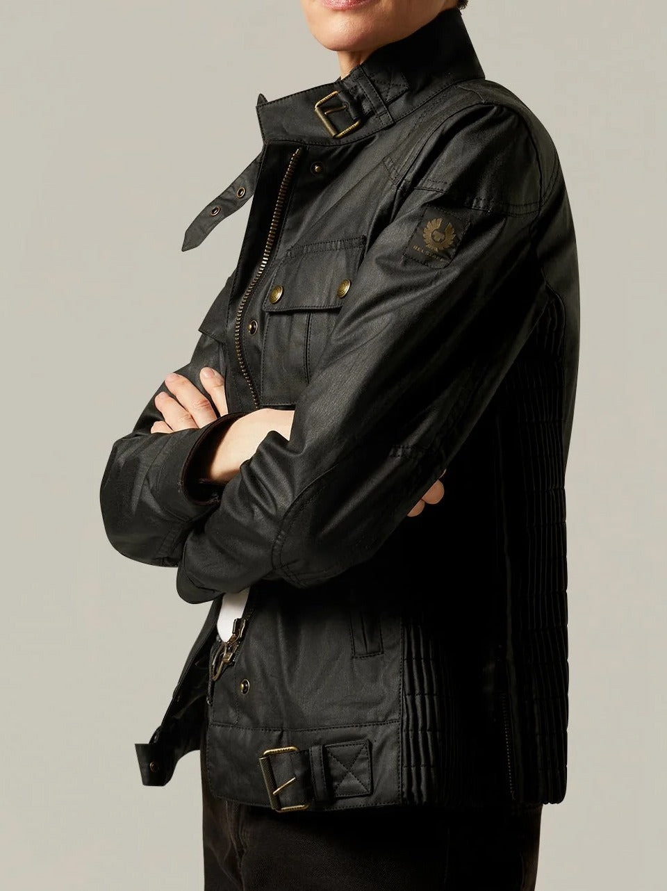 bomber cerato GANGSTYER BLACK BELSTAFF 