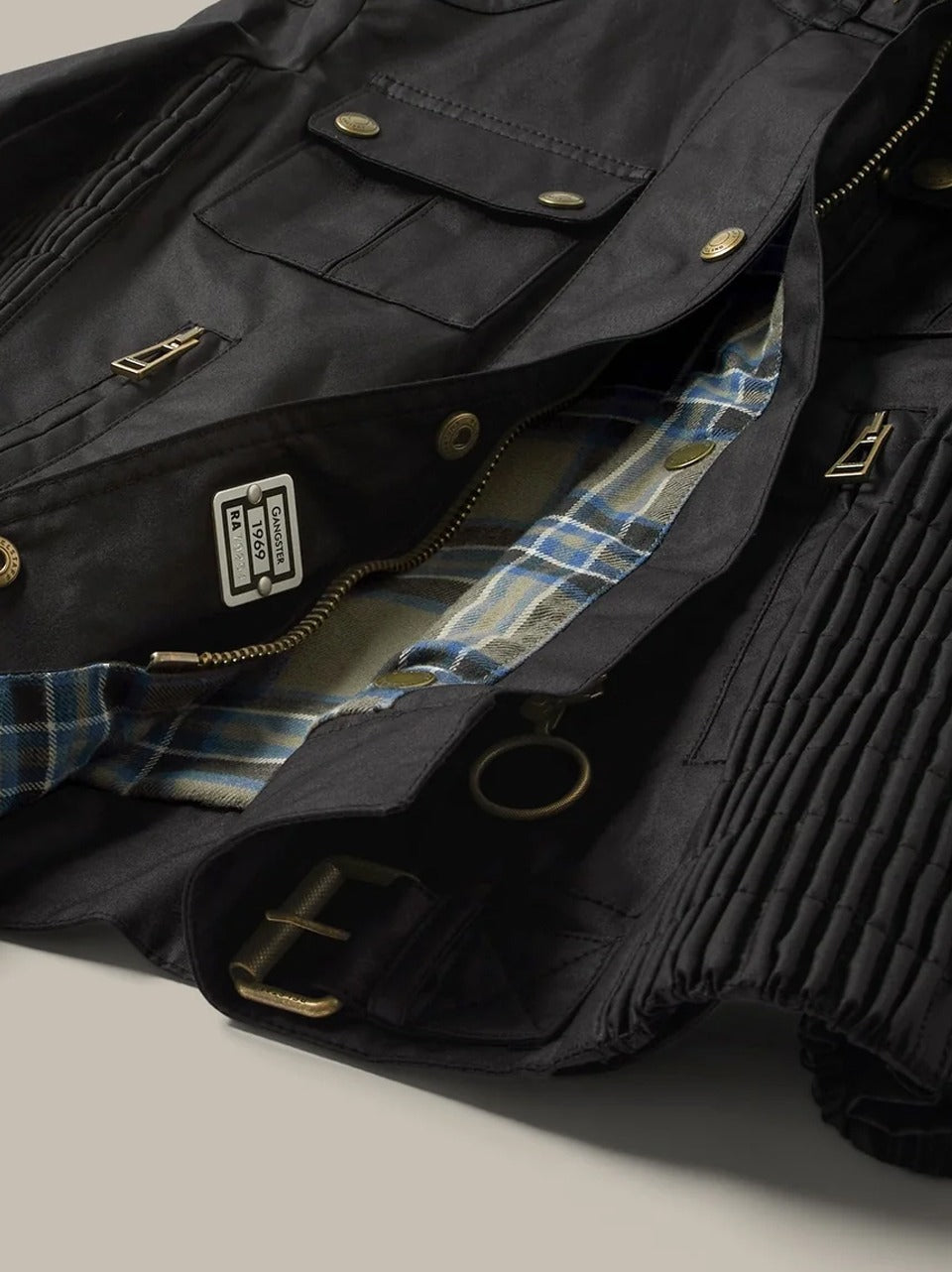 bomber cerato GANGSTYER BLACK BELSTAFF 