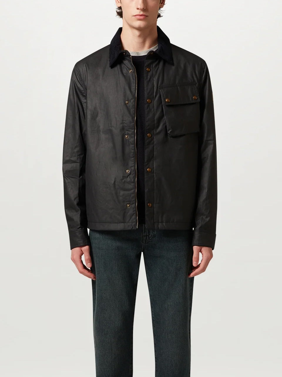 ground master over shirt GROUND MASTER NAVY BELSTAFF 