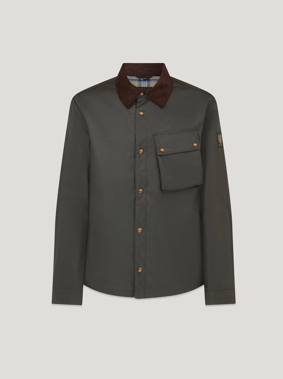 ground master over shirt GROUND MASTER OLIVE BELSTAFF 