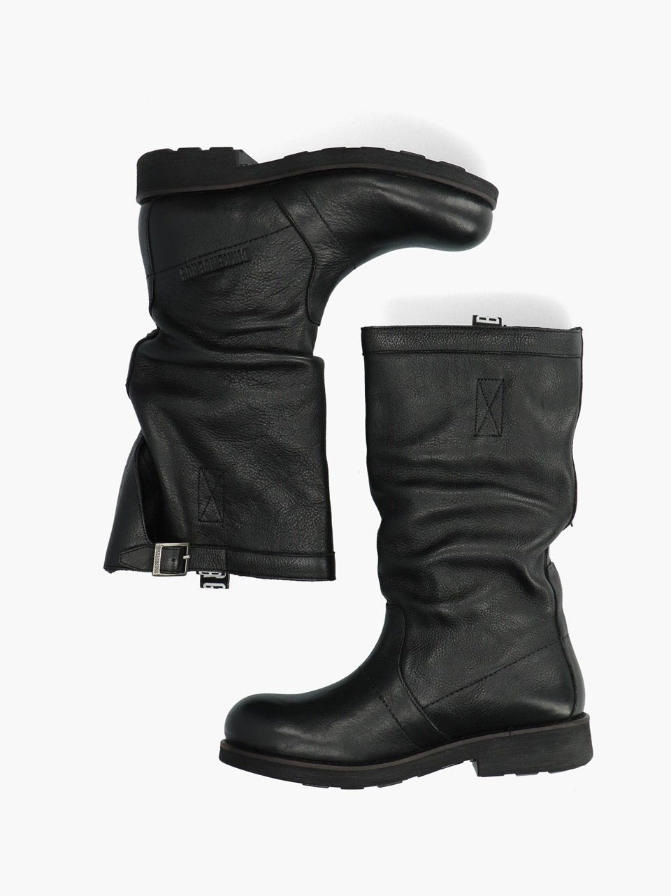 stivale 3\4 crincle 32332 ABLACK BIKKEMBERGS 