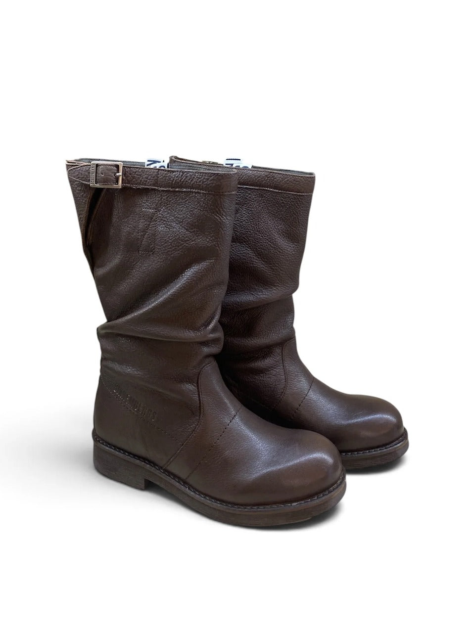stivale 3\4 crincle 32332 CBROWN BIKKEMBERGS 