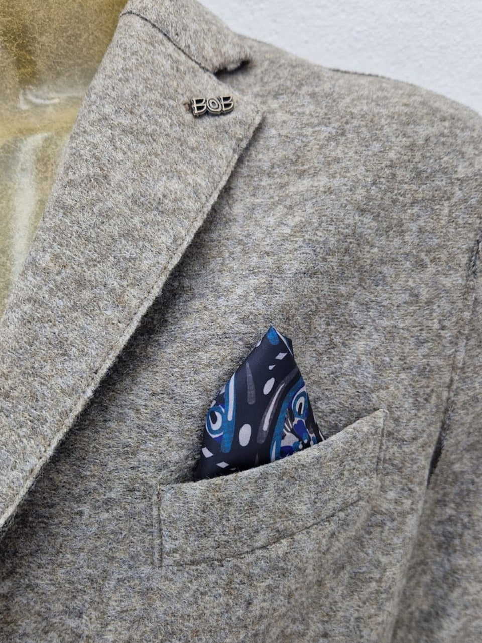 giacca no stiro con bag DOVER 464 TORTORA BOB 