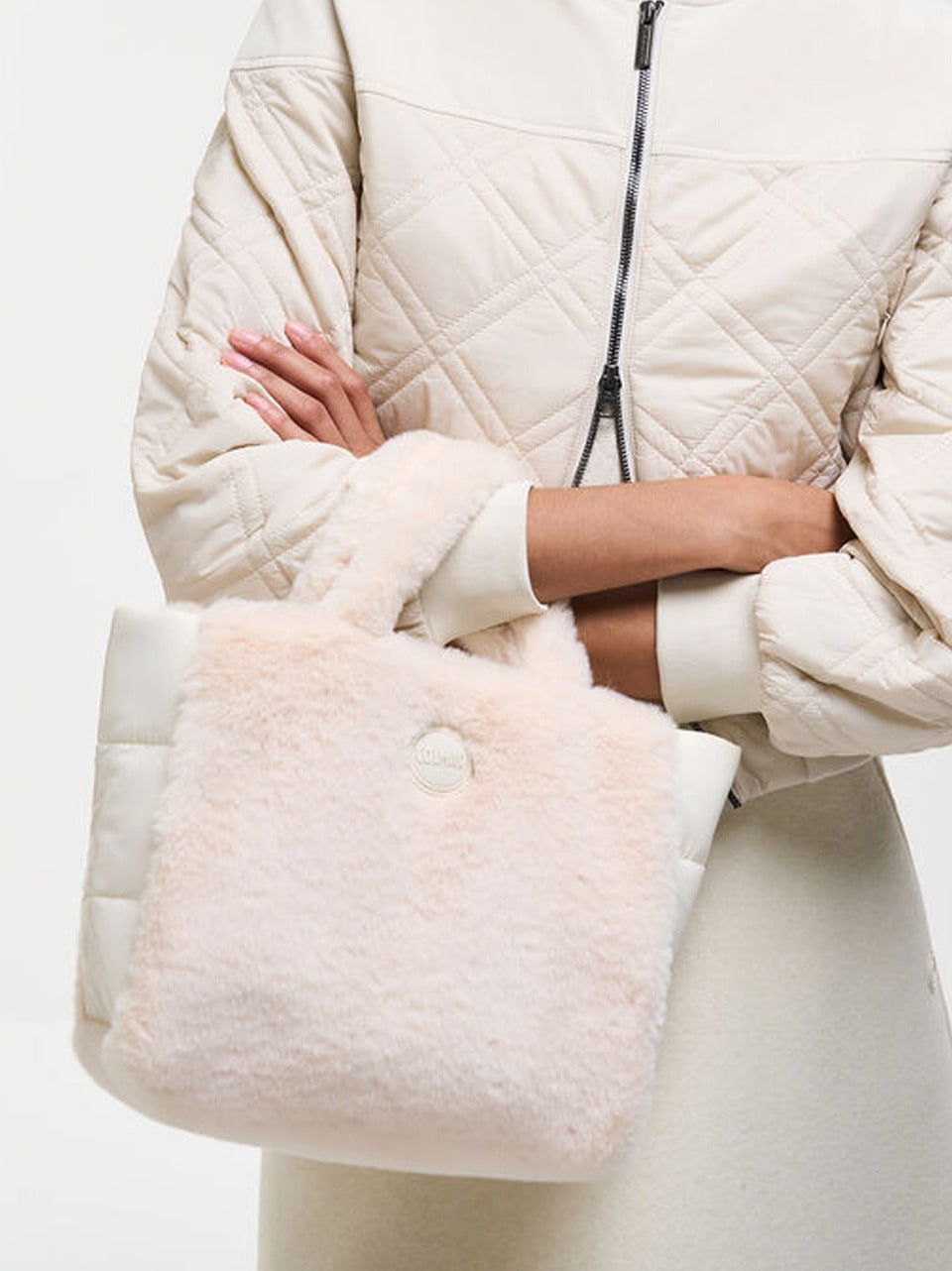borsa tote in pelliccia sintetica 49000002 P COLMAR 