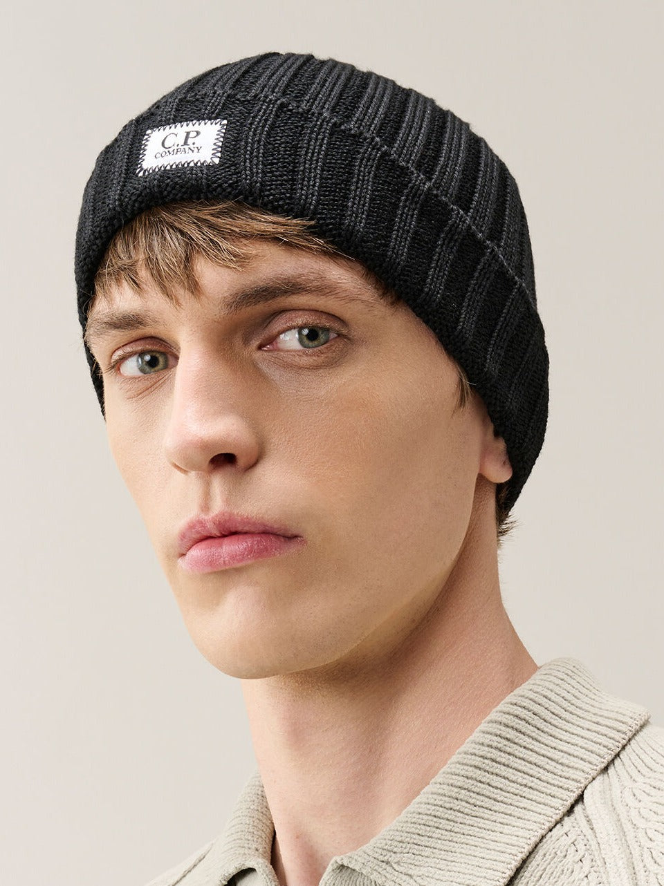cappello a coste AC738A005509A 999 C.P COMPANY 