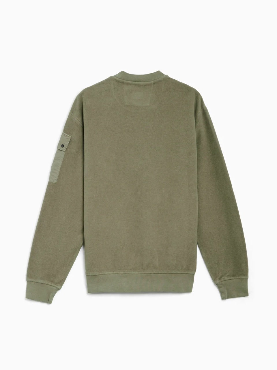 felpa in ciniglia SS192A 006614G 356 C.P COMPANY 