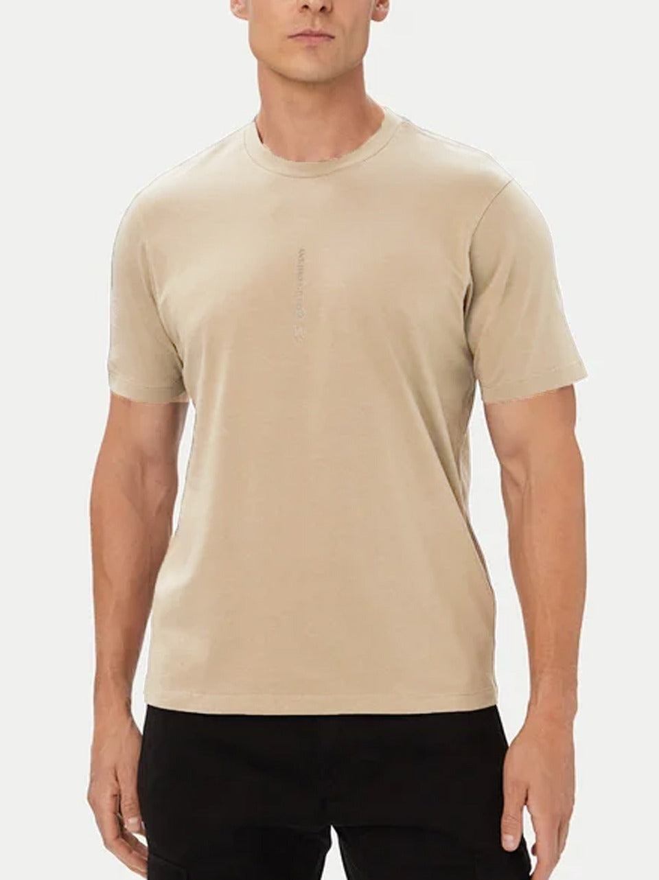 t shirt logo verticale TS184A005100W 120 C.P COMPANY 